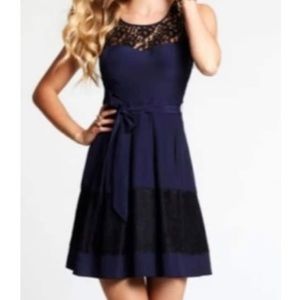 BNWT Guess Gorgeous Navy Blue Dress